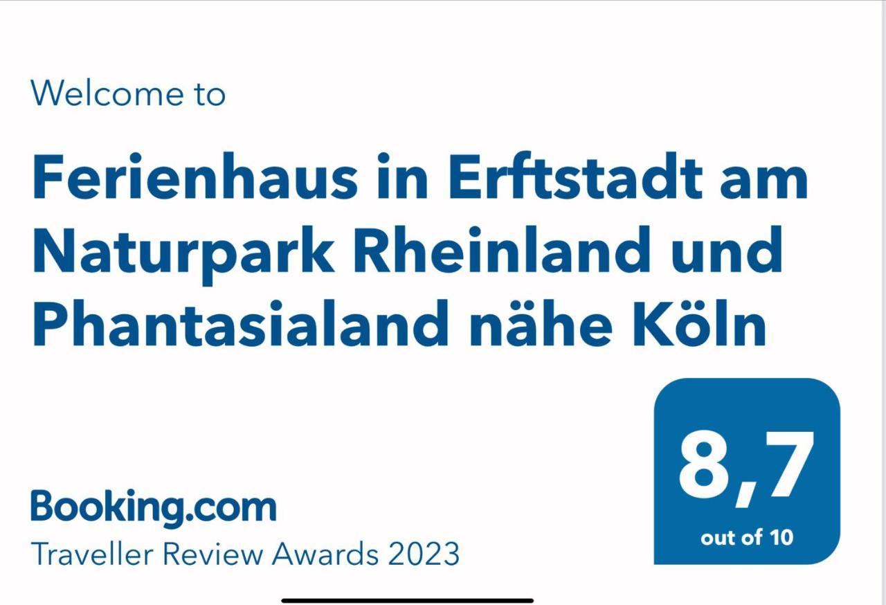 Ferienhaus In Erftstadt Am Naturpark Rheinland Und Phantasialand Nahe Koln Экстерьер фото